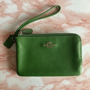 Coach Leather Wristlet